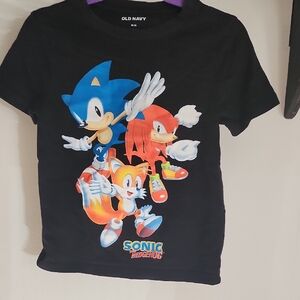 Old Navy Kids Black Sonic T-Shirt